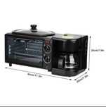 Cuptor breakfast maker 3in1