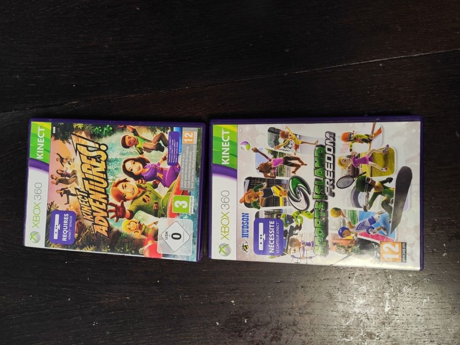 Xbox 360 slim + kinekt + игри