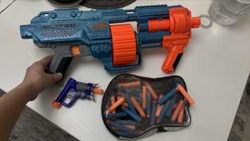 Бластер Nerf Elite 2.0, пистолет, мишень и пули