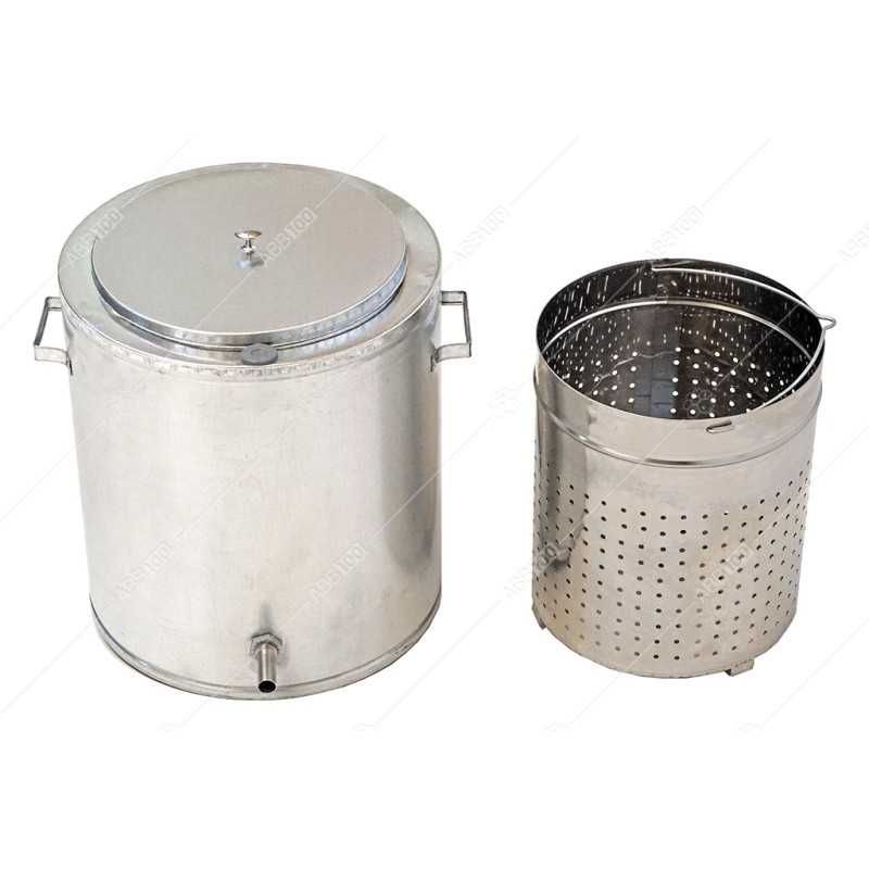 Topitor apicol ceara inox cu pereti dubli 17L