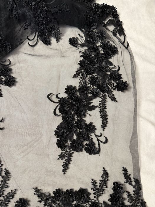 Кружево, черное