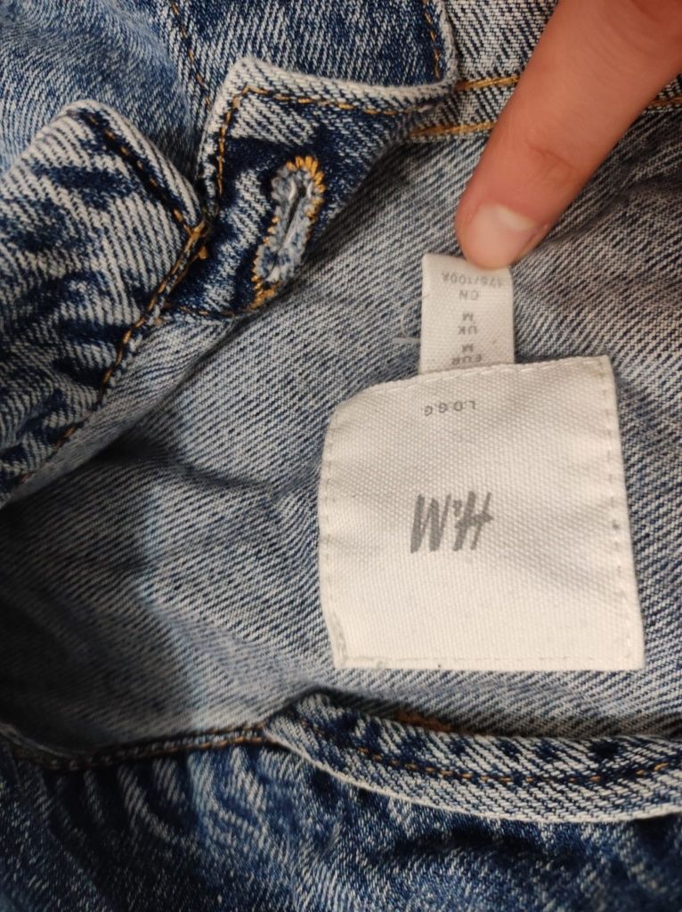 Jacheta de denim H&M masura M