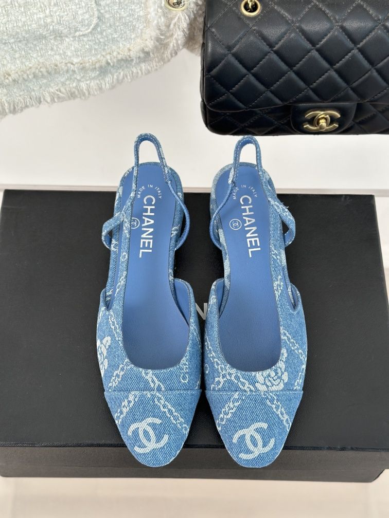 Sandale Chanel denim - premium/size 36-40/full pack