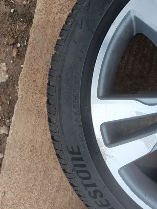 Set jante Mercedes Benz cu anvelope de iarna dot 2021  2024