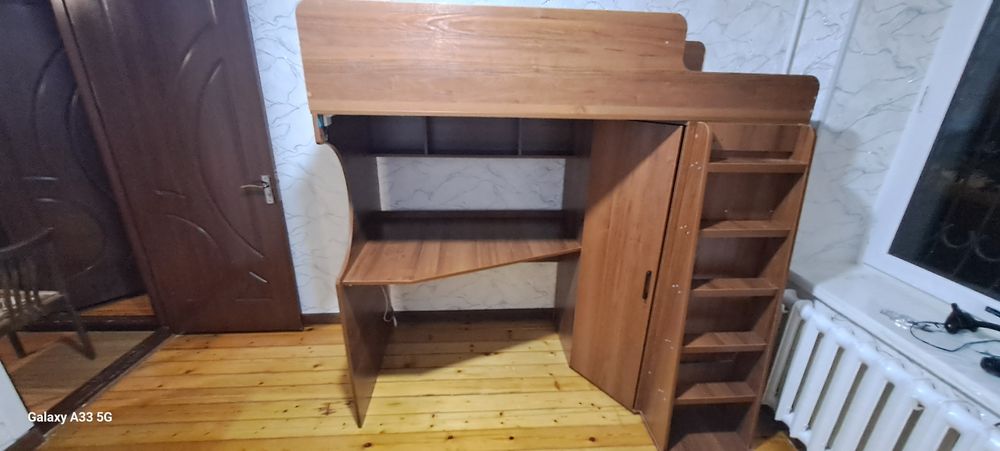 Детская 3 в 1ом -  Кровать/Шкаф/Письменный столик