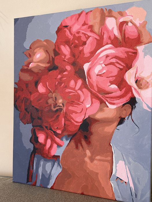 Tablouri pictate manual pe numere