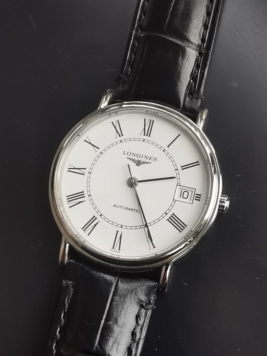Ceas Longines Presence Automatic Calendar 34 mm Funcționează impecabil