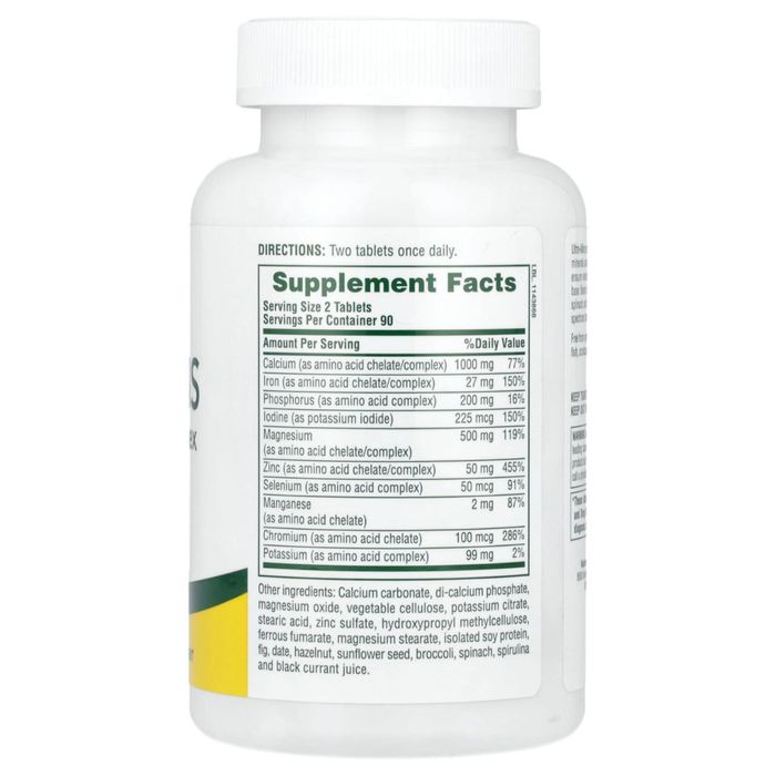 Комплекс минералов Ultra-Mins 180 таблеток Nature's Plus из Америки