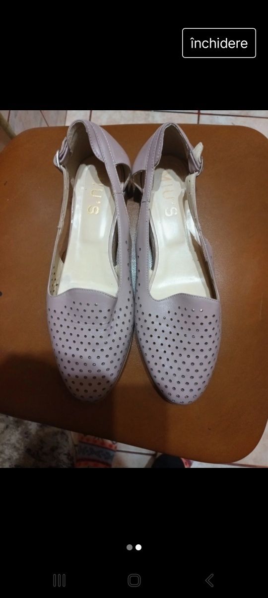 Pantofi de piele marimea 40