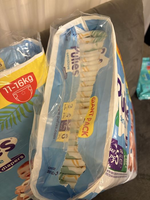 Pampers Pufies nr 5.