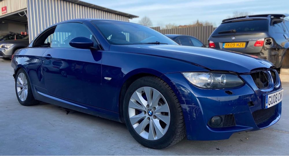 Dezmembrez BMW 335i E93 M-Pack ,NAVI mare,Recaro piele Nappa incalzit