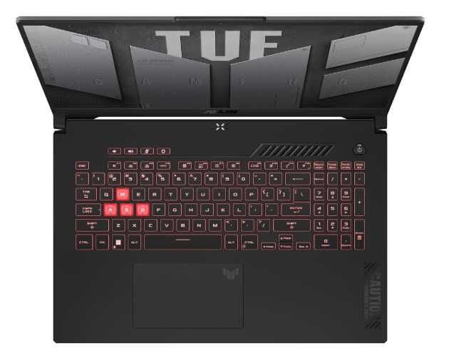 Неразопакован лаптоп ASUS TUF Gaming 17,3" 144 Hz IPS матов, RTX 4050