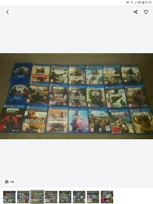PS4 cu multe jocuri
