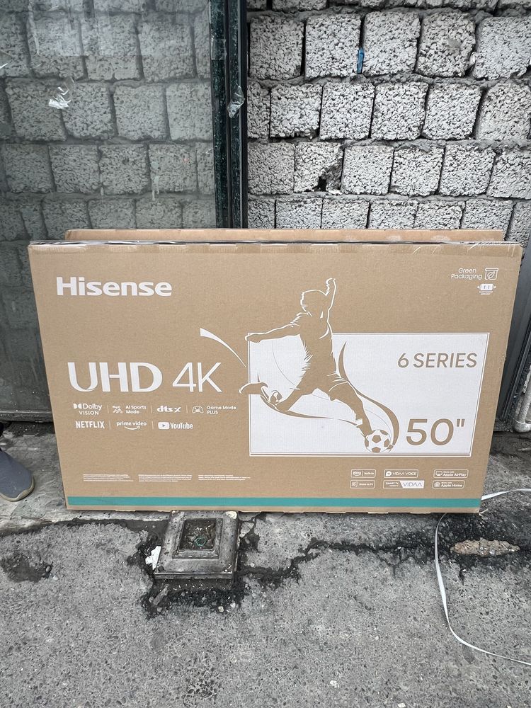 Телевизор HISENSE 43A6N  2024 new