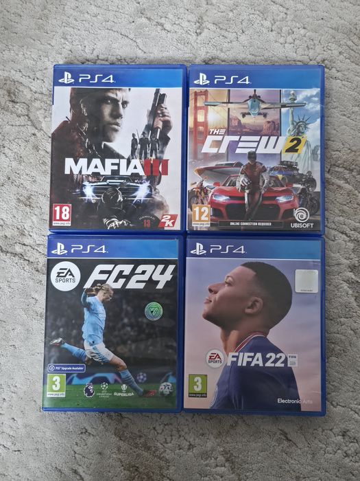 Fifa / mafia / the crew 2 ps 4