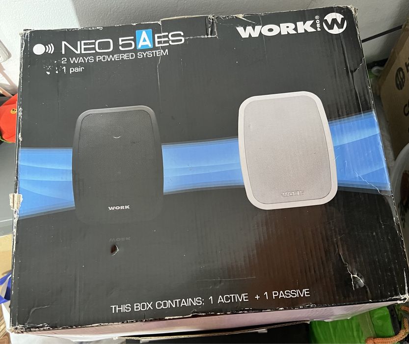 Boxe de instalare cu sunet.