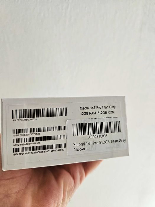 Xiaomi 14T Pro 512Gb nou la cutie Garantie.