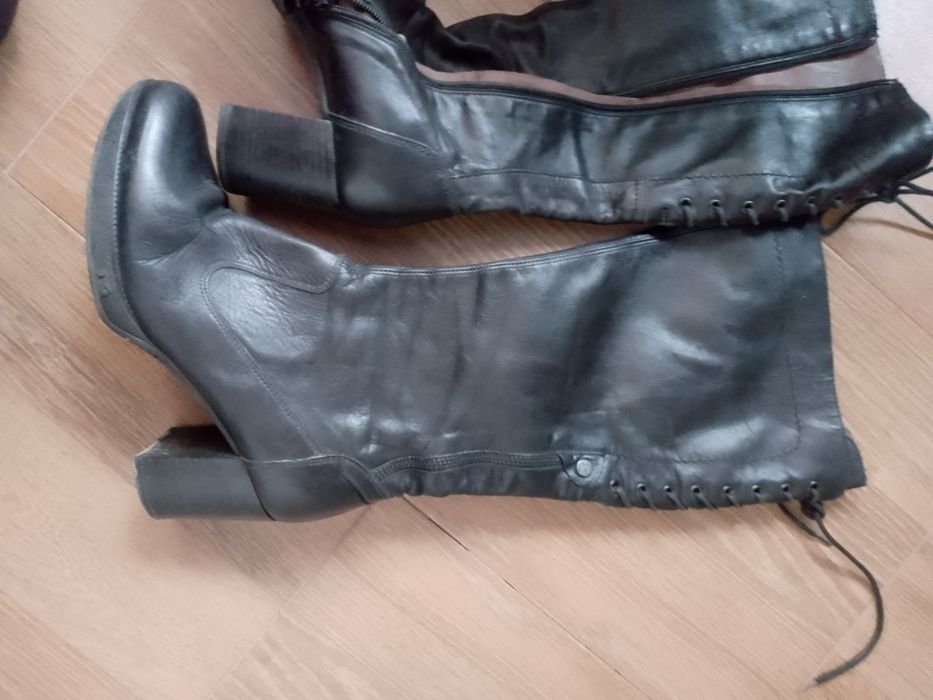Cizme din piele mărimea 39