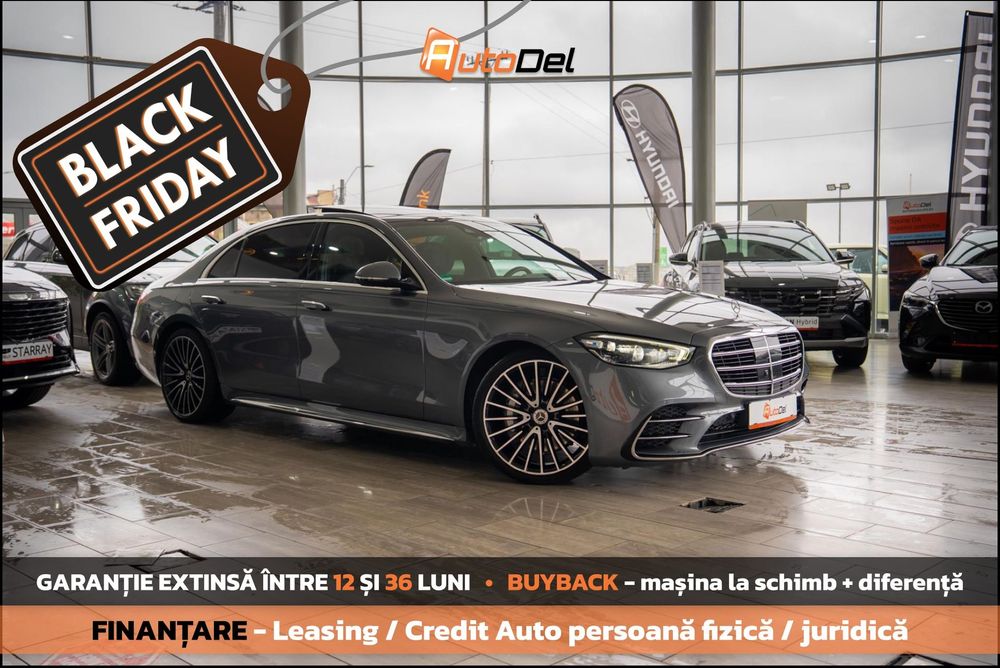Mercedes-Benz S S400d LONG 4Maitc "AMG Line" MBUX 3D/ Panoramic / Posibilitate Leasing