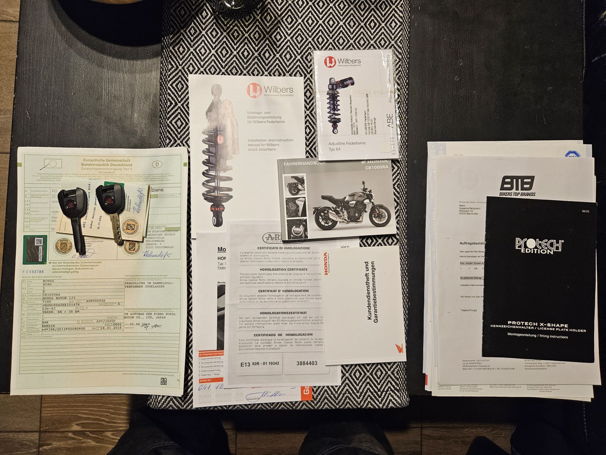 Honda CB 1000r sc80 CB1000R din 2021 ABS