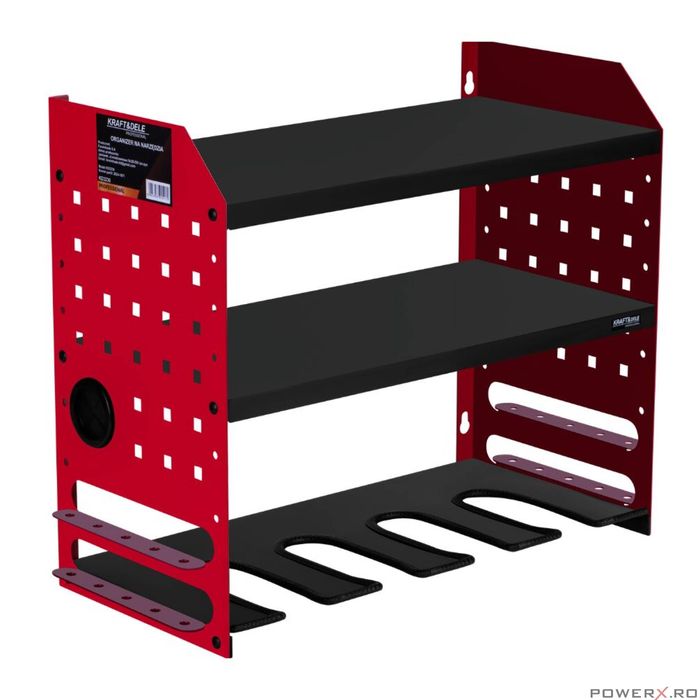 Suport pentru unelte suspendat, 3 nivele, 515x225x405 mm, Kraft
