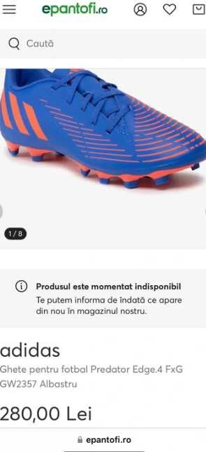 Adidas Predator Edge.4 FxG Hirblu