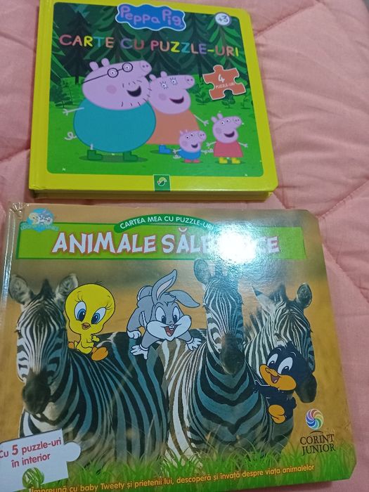 Lot puzzle carti stare ff buna