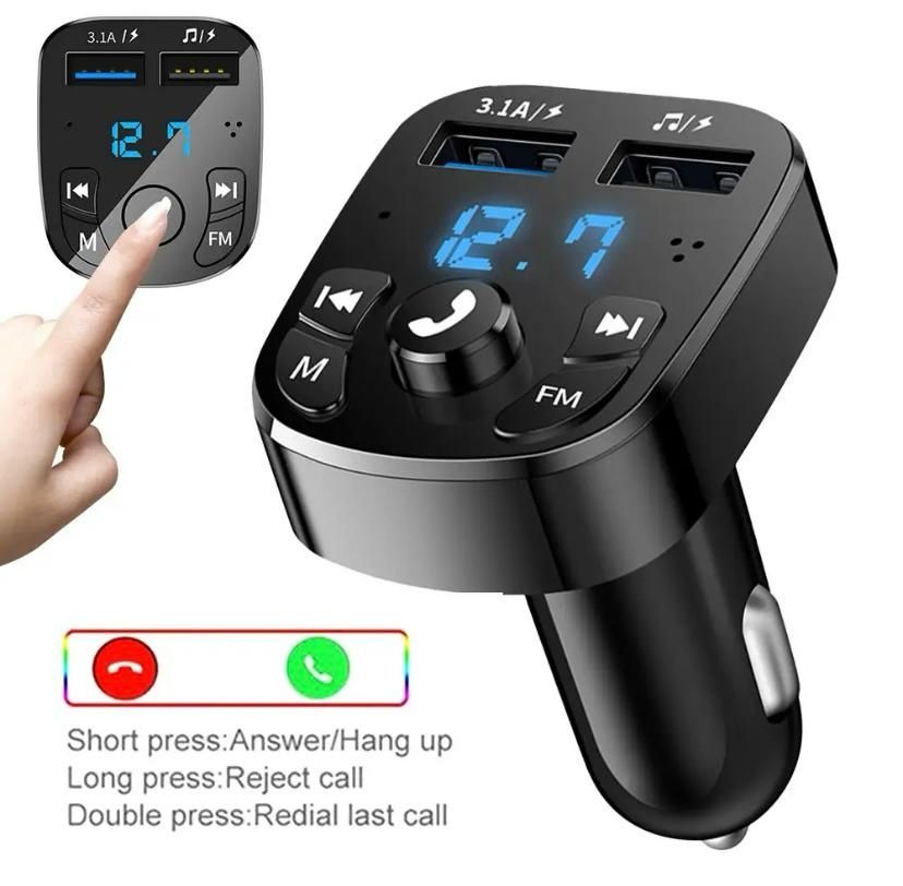 Modulator Fm auto Bluetooth