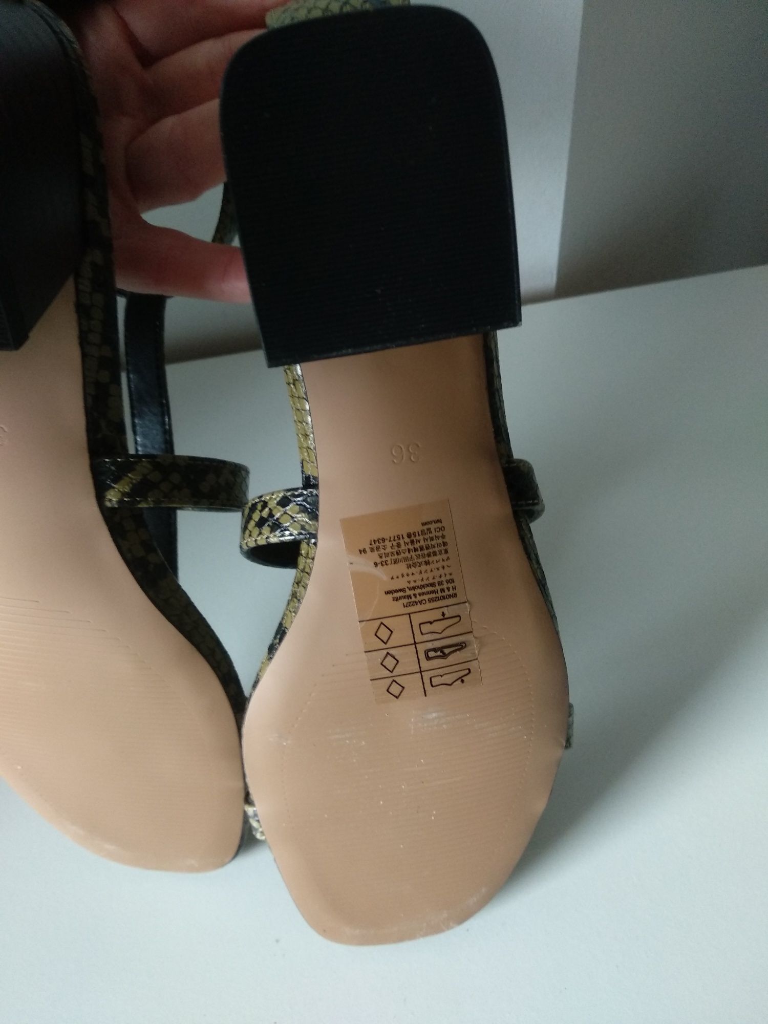 Sandale dama H&M mărimea 36