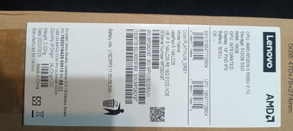 Lenovo ideapad 3