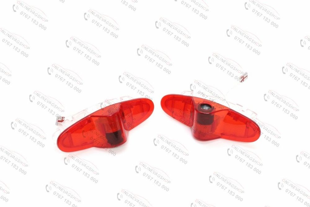 Set 2 lampi dedicate cu logo Renault Megane,Laguna,Latitude,Talisman