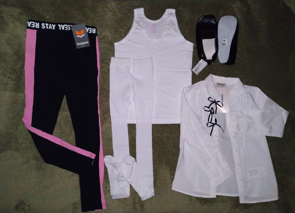 Школьная одежда для девочки в 1 класс, вся НОВАЯ. 5 позиций за 5 тыс т