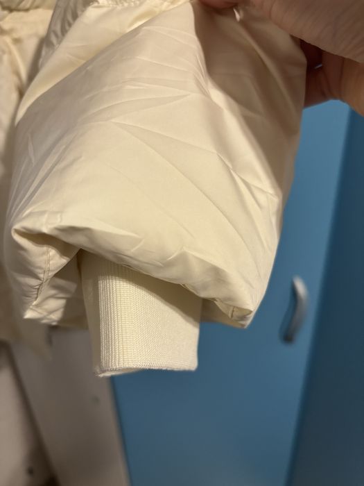 Geaca de puf cu guler de blana naturala