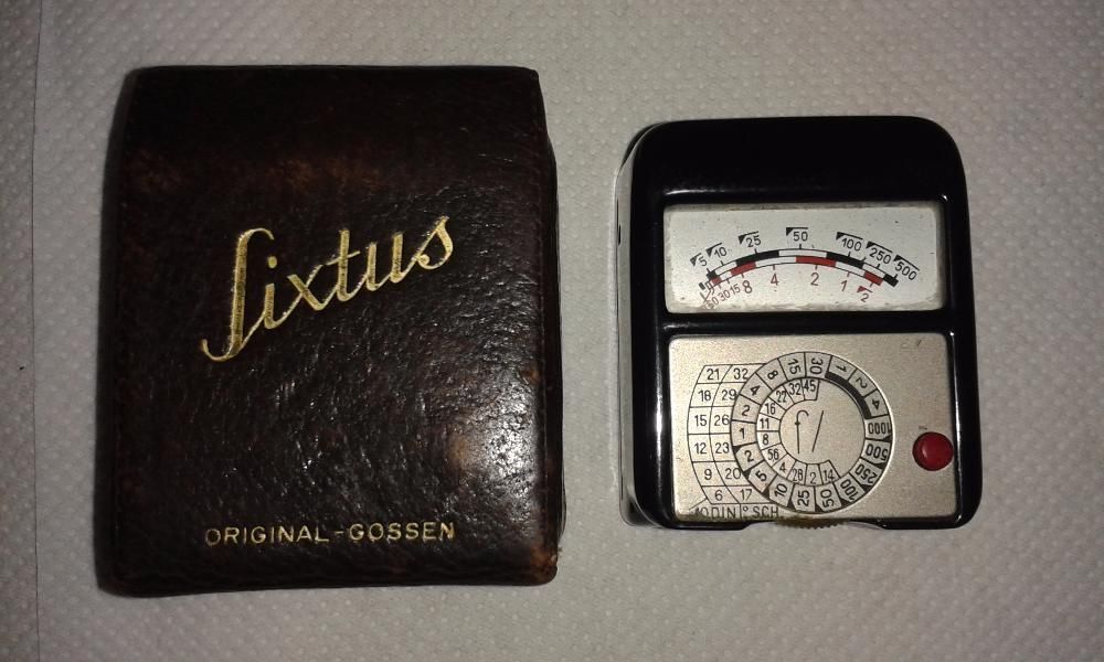 Exponometru vintage Gossen Sixtus, functional