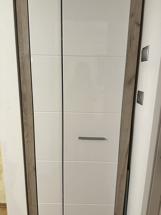 Dulap pal lucios alb