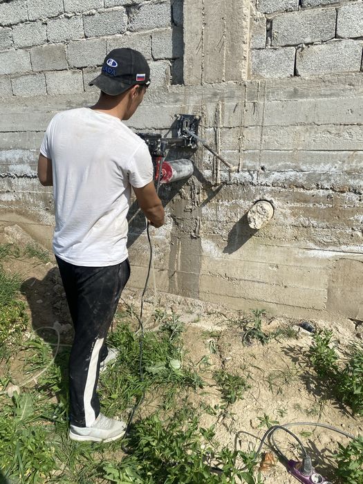 АЛМАЗНОЕ Сверление Алмазное Бурение Бетон Тесу Резчик Теск Тесу Бур дл