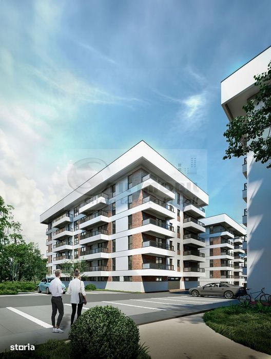 Apartament modern 2 camere, 55.44 mp COMISION 0%