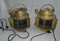 Felinar / Felinare navale vechi din bronz / Old naval braas lanterns