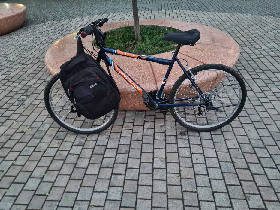 Bicicleta OptimAlp Legend, suspensii fata, schimbator viteze