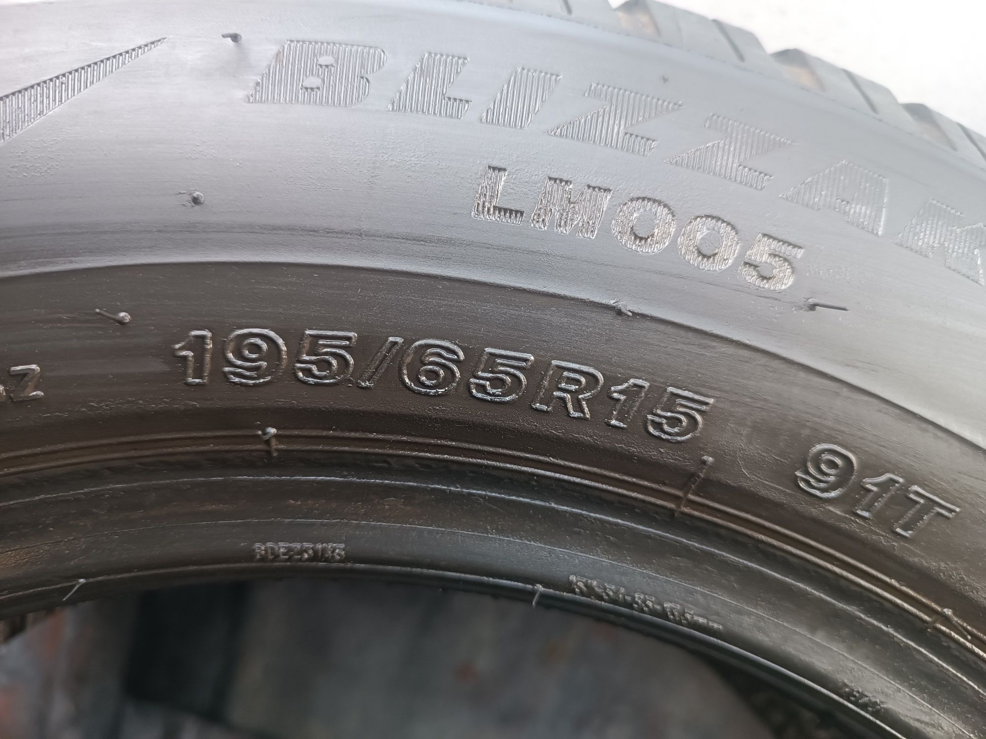 195/65/15 Bridgestone