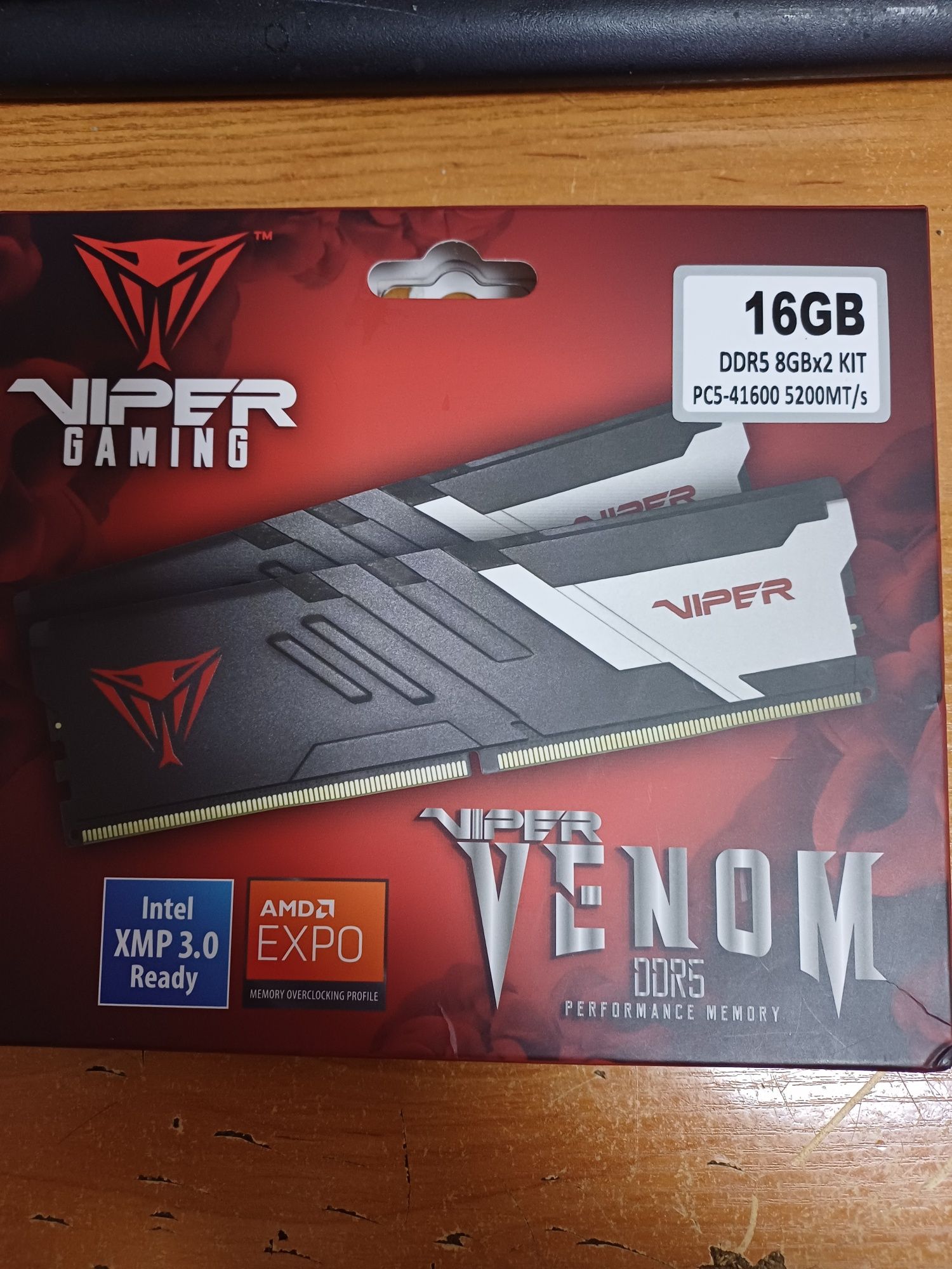 Оперативная память  PATRIOT DDR5 16 GB.
