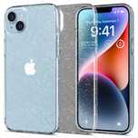 Калъф за Iphone 13, 14, прозрачен glitter