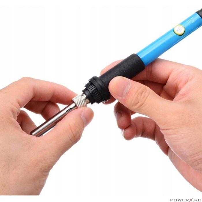 Kit profesional pentru lipit, letcon, putere 60 W, temperatura