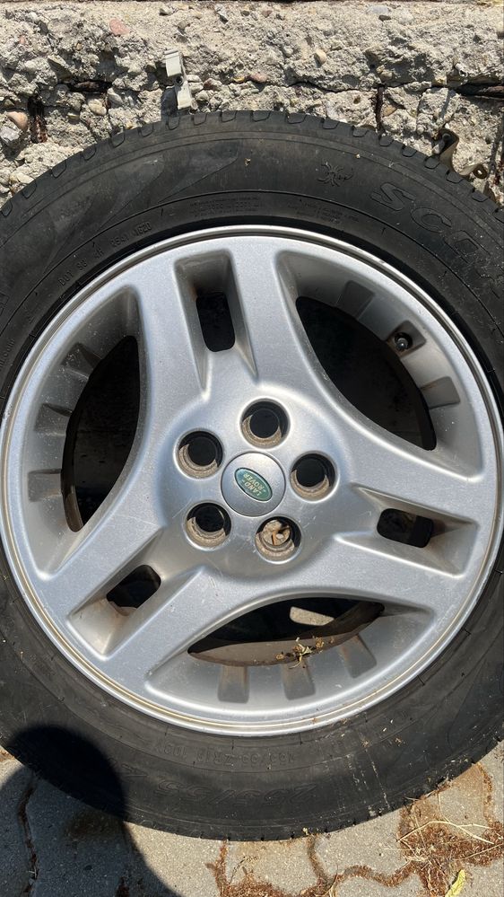 5 Оригинални Джанти Land Rover 18” с гуми