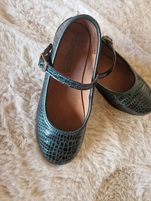 Pantofi verzi fetite, flex system nr. 30
