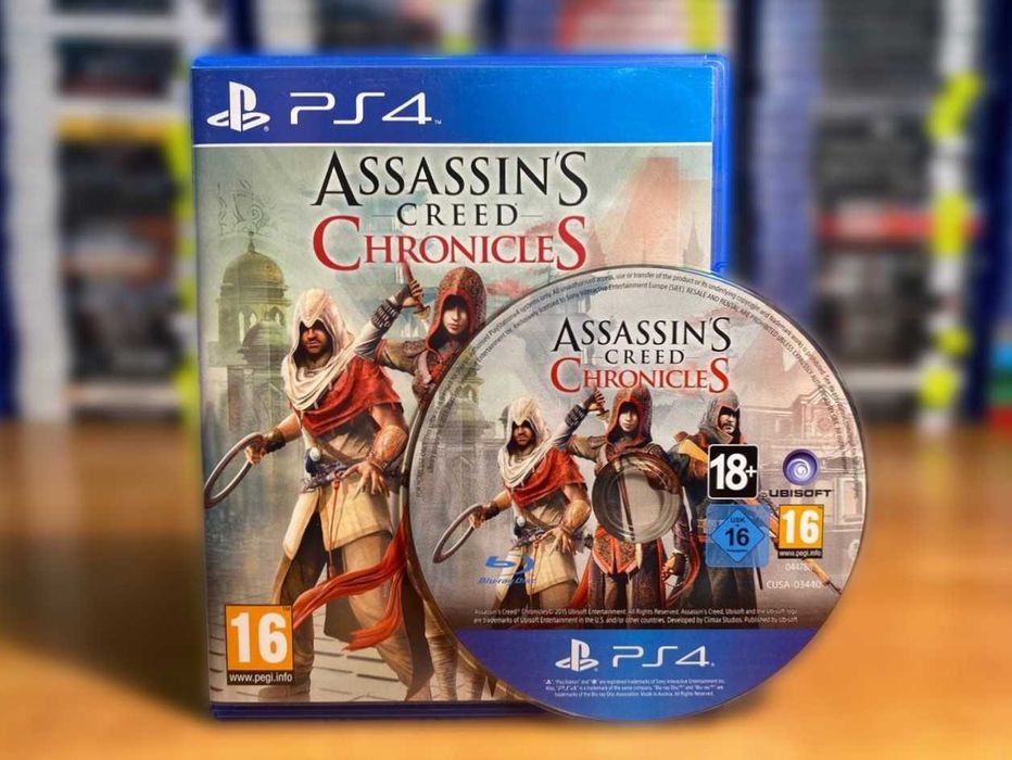 Assassin's Creed Chronicles PS4/PS5 Ассассин Крид Хроники Пс4