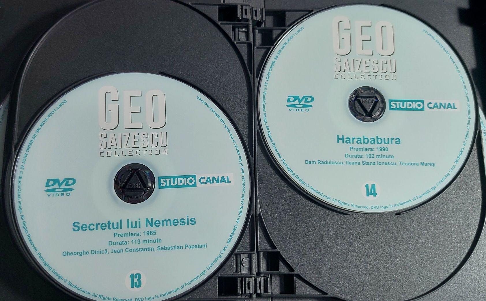 Colectia Geo Saizescu - 8 DVD - Volumul 2