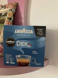 Cafea LavAzza fără cofeina capsule și pachet