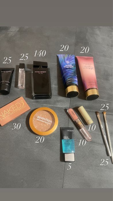 парфюм Narciso Victoria Secret kiko milano urban decay kryolan