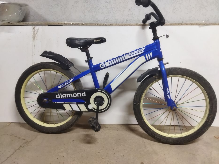 Велосипед сел и поехал